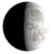 Waxing Gibbous, 7 days, 23 hours, 28 minutes in cycle